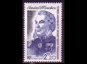 Franz. Geb. i.d. Antarktis Mi.Nr. 226 Admiral Ernest Amédée Mouchez (2,20)