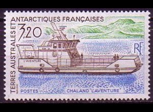 Franz. Geb. i.d. Antarktis Mi.Nr. 271 Schiffe: Lastkahn "L'Aventure" (3,20)