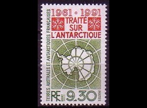 Franz. Geb. i.d. Antarktis Mi.Nr. 280 30 J. Antarktisvertrag (9,30)