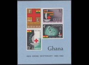 Ghana Mi.Nr. Block 8 100Jahre Internationales Rotes Kreuz 