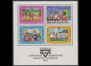 Ghana Mi.Nr. Block 43 Int. YMCA-Ratsversammlung 