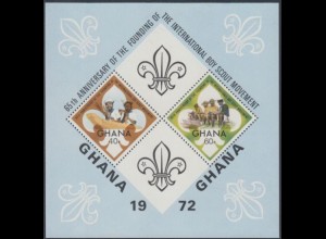 Ghana Mi.Nr. Block 47 65J. Int. Pfadfinderbewegung 