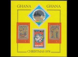 Ghana Mi.Nr. Block 59 Weihnachten 