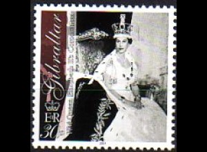 Gibraltar Mi.Nr. 1029 50 J. Krönung Elisabeth II. (30)