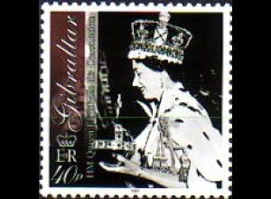 Gibraltar Mi.Nr. 1030 50 J. Krönung Elisabeth II. (40)