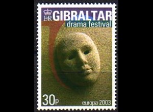 Gibraltar Mi.Nr. 1032 Europa 2003, Schauspielfestival (30)