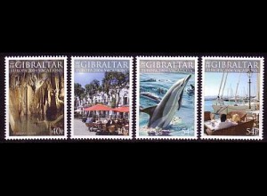 Gibraltar Mi.Nr. 1064-1067 Europa 2004: Ferien (4 Werte)