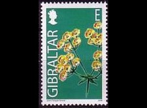Gibraltar Mi.Nr. 1098 Wildblumen: Großer Tanger-Schwingel (E)