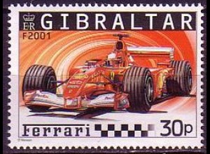 Gibraltar Mi.Nr. 1108 Ferrari Formel 1 Rennwagen F 2001 (30)