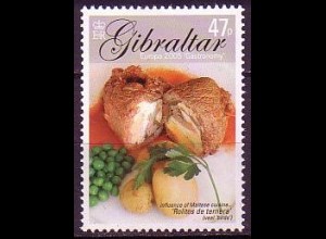 Gibraltar Mi.Nr. 1124 Europa 05, Gastronomie, Rolitos de ternera (47)
