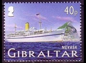 Gibraltar Mi.Nr. 1134 Kreuzfahrtschiff Nevasa (40)
