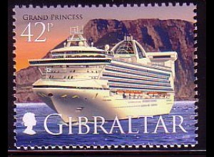 Gibraltar Mi.Nr. 1286 Kreuzfahrtschiff Grand Princess (42)