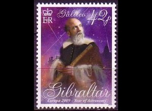 Gibraltar Mi.Nr. 1334 Europa 09, Astronomie, Galileo Galilei (42)