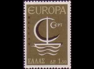 Griechenland Mi.Nr. 919 Europa 66, stilis. Boot (1,50)