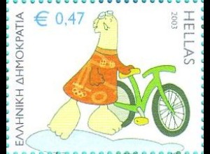 Griechenland Mi.Nr. 2174 Olympia 2004 (VI); Radcross (0,47)