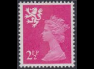 GB-Schottland Mi.Nr. 14 Freim.Königin Elisabeth II (2 1/2)
