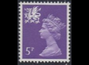 GB-Wales Mi.Nr. 16 Freim.Königin Elisabeth II (5)