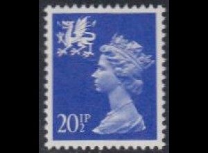 GB-Wales Mi.Nr. 40A Freim.Königin Elisabeth II (20 1/2)