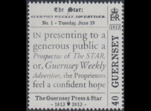 Guernsey Mi.Nr. 1429 200J.Tageszeitung The Guernsey Press and Star (40)