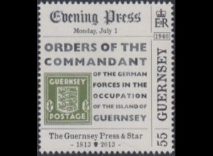 Guernsey Mi.Nr. 1431 200J.Tageszeitung The Guernsey Press and Star (55)