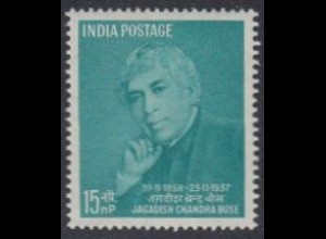 Indien Mi.Nr. 302 100.Geb. J. C. Bose, Biologe und Physiker (15)