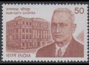 Indien Mi.Nr. 958 Ram Nath Chopra, Pharmakologe (50)