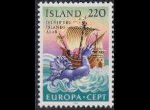 Island Mi.Nr. 566 Europa 81, Folklore, Tief ist das Meer (220)