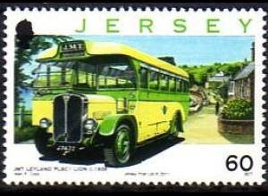 Jersey Mi.Nr. 1532 Transportwesen auf Jersey: Omnibusse, Leyland PLSC1 (60)