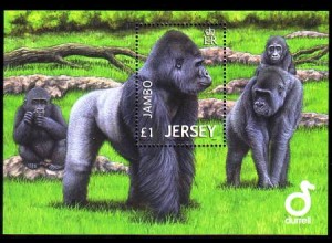 Jersey Mi.Nr. Block 103 Jambo der Gorilla 