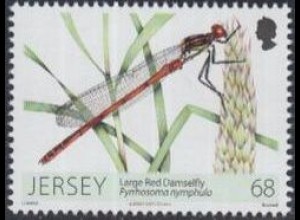 Jersey Mi.Nr. 1748 Libellen, Adonislibelle (68)