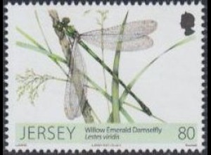 Jersey Mi.Nr. 1749 Libellen, Weidenjungfer (80)