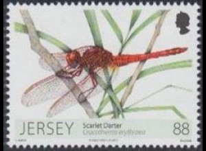 Jersey Mi.Nr. 1750 Libellen, Feuerlibelle (88)