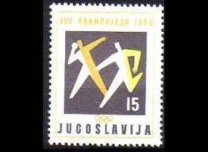 Jugoslawien Mi.Nr. 909 Olympische Spiele Rom 1960, Leichtathleten (15)