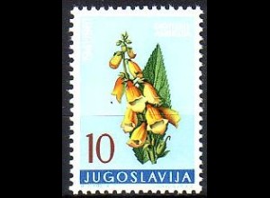 Jugoslawien Mi.Nr. 943 Jugoslawische Flora, Fingerhut (10)