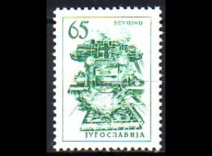 Jugoslawien Mi.Nr. 982 Freim., Kupferwalzwerke Sevojno (65)