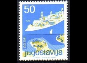 Jugoslawien Mi.Nr. 1001 Jugoslawische Touristenorte, Rab (50)