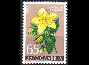 Jugoslawien Mi.Nr. 1038 Jugoslawische Flora, Johanniskraut (65)