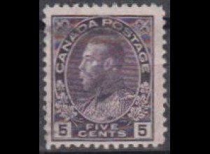 Kanada Mi.Nr. 109 Freim. König Georg V (5)