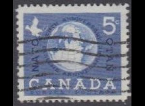 Kanada Mi.Nr. 331 10Jahre NATO, Weltkugel, Taube (5)