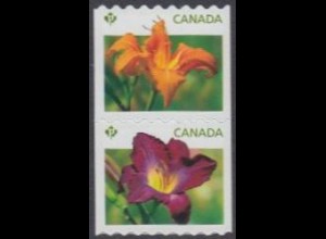 Kanada Mi.Nr. 2809-10 Taglilien, skl. (2 Werte)