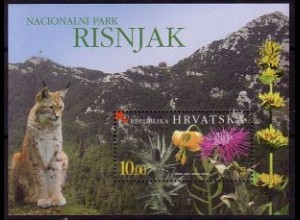 Kroatien Mi.Nr. 678 Nationalpark "Risnjak" (10,00)