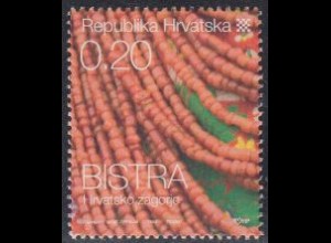 Kroatien Mi.Nr. 873A Freim. Kunsthandwerk, Bistra (0,20)