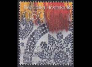 Kroatien Mi.Nr. 874A Freim. Kunsthandwerk, Bizovac (0,50)