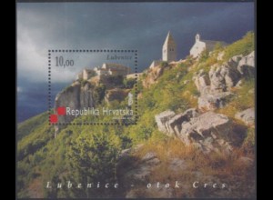 Kroatien Mi.Nr. Block 41 Tourismus, Lubenice Insel Cres