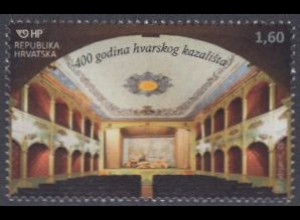 Kroatien Mi.Nr. 1053 400Jahre Kroatisches Theater Hvar (1,60)