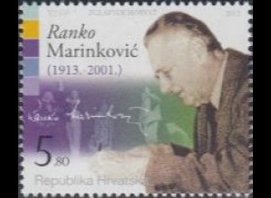 Kroatien Mi.Nr. 1078 Persönlichkeiten, Ranko Marinkovic (5,80)