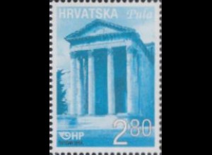 Kroatien Mi.Nr. 1115 Freim. Städte, Augustus-Tempel Pula (2,80)