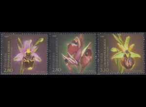 Kroatien Mi.Nr. 1122-24 Einheimische Orchideen (3 Werte)