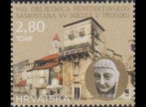 Kroatien Mi.Nr. 1142 950Jahre Benediktinerkloster St.Nikolaus Trogir (2,80)