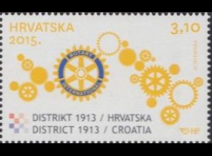 Kroatien Mi.Nr. 1167 50Jahre Rotary International Distrikt 1913 (3,10)